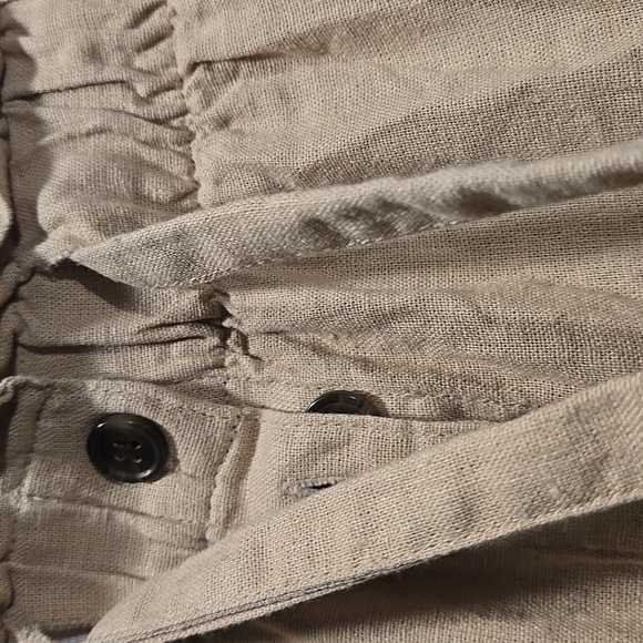 Universal Thread Beige Linen Rayon Skirt M - Picture 4 of 9